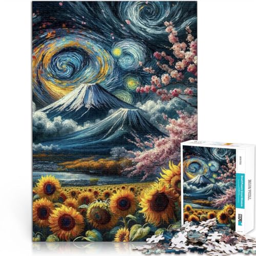 Puzzle für Jugendliche 1000 Teile Familienspiel zum Stressabbau, schwierige Herausforderung Landschaft bei Nacht Für Paare geeignet75x50cm Puzzle für Jugendliche 1000 Teile Familienspiel zum Stressabbau, schwierige Herausforderung Landschaft bei Nacht Für Paare geeignet75x50cm von QVKZLYFXN