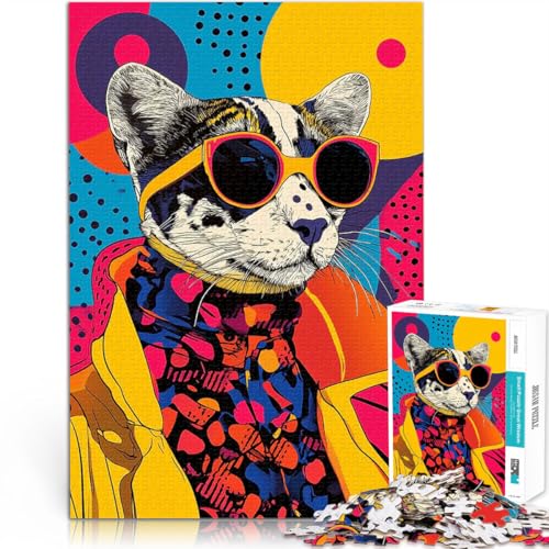 Puzzle für Jugendliche 1000 Teile Geschenke zum Suchbegriff: Herausfordernde Spiele Bunte Katzen Lernspiel für Geburtstag, Weihnachten75x50cm Puzzle für Jugendliche 1000 Teile Geschenke zum Suchbegriff: Herausfordernde Spiele Bunte Katzen Lernspiel für Geburtstag, Weihnachten75x50cm von QVKZLYFXN