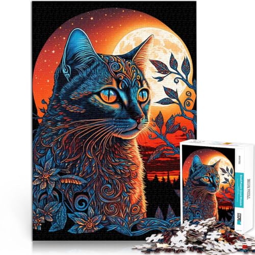 Puzzle für Jugendliche 1000 Teile Quizspiel Katzenkunstserie Stil 3 Wanddekoration Einzigartige Geburtstags- und Weihnachtsgeschenke75x50cm Puzzle für Jugendliche 1000 Teile Quizspiel Katzenkunstserie Stil 3 Wanddekoration Einzigartige Geburtstags- und Weihnachtsgeschenke75x50cm von QVKZLYFXN