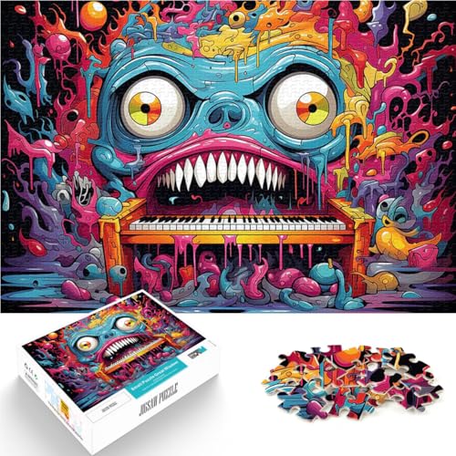 Puzzle für Jugendliche 1000 Teile Stressabbau – Staycation – Zeit totschlagen Monster Piano Tolle Geschenke und Spielzeuge75x50cm Puzzle für Jugendliche 1000 Teile Stressabbau – Staycation – Zeit totschlagen Monster Piano Tolle Geschenke und Spielzeuge75x50cm von QVKZLYFXN