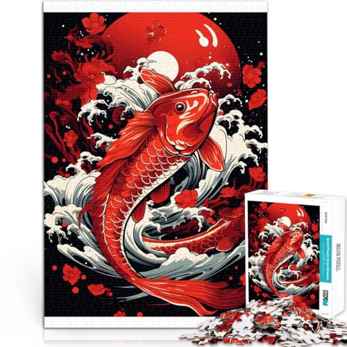 Puzzle für Jugendliche 1000 Teile Trainieren Sie Ihr Gehirn und Ihre Hände Koi Fisch Japanisch Angebot als Geschenk für die ganze Familie75x50cm Puzzle für Jugendliche 1000 Teile Trainieren Sie Ihr Gehirn und Ihre Hände Koi Fisch Japanisch Angebot als Geschenk für die ganze Familie75x50cm von QVKZLYFXN