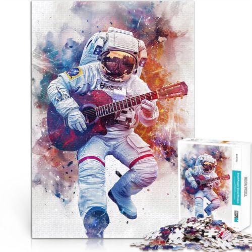Puzzle für Teenager 1000 Teile Herausfordernd Schwierig Astronaut spielt Gitarre Wanddekoration Einzigartige Geburtstags- und Weihnachtsgeschenke75x50cm Puzzle für Teenager 1000 Teile Herausfordernd Schwierig Astronaut spielt Gitarre Wanddekoration Einzigartige Geburtstags- und Weihnachtsgeschenke75x50cm von QVKZLYFXN