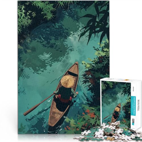 Puzzle für Teenager 1000 Teile Spielzeug Lernspiele Stressabbau Vietnam Flussreise Lernspiel für Geburtstag, Weihnachten38x26cm Puzzle für Teenager 1000 Teile Spielzeug Lernspiele Stressabbau Vietnam Flussreise Lernspiel für Geburtstag, Weihnachten38x26cm von QVKZLYFXN