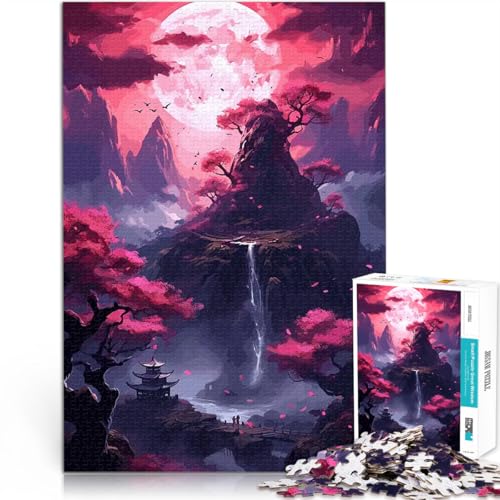 Puzzle für Teenager 1000 Teile Stressabbau-Spielzeug Kirschblüten-Japan-Kunst Wanddekoration Einzigartige Geburtstags- und Weihnachtsgeschenke75x50cm Puzzle für Teenager 1000 Teile Stressabbau-Spielzeug Kirschblüten-Japan-Kunst Wanddekoration Einzigartige Geburtstags- und Weihnachtsgeschenke75x50cm von QVKZLYFXN
