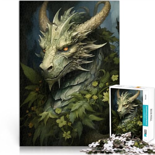 Puzzle für Teenager 1000 Teile lustige Spiele für die ganze Familie Fantasiewalddrache Lernspiel für Geburtstag, Weihnachten52x38cm Puzzle für Teenager 1000 Teile lustige Spiele für die ganze Familie Fantasiewalddrache Lernspiel für Geburtstag, Weihnachten52x38cm von QVKZLYFXN