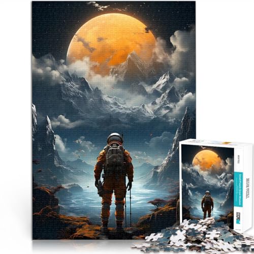 Teenager 1000 Teile Puzzle Anspruchsvoll, Aber lustig und humorvoll Abenteuerlustiger Astronaut Angebot als Geschenk für die ganze Familie38x26cm Teenager 1000 Teile Puzzle Anspruchsvoll, Aber lustig und humorvoll Abenteuerlustiger Astronaut Angebot als Geschenk für die ganze Familie38x26cm von QVKZLYFXN