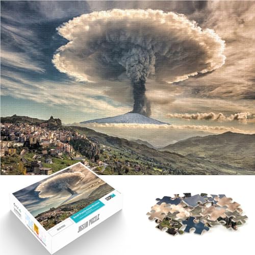 Teenager 1000 Teile Puzzle Anspruchsvoll, Aber lustig und humorvoll Sizilien Italien Ätna einzigartiges Herausforderungsspiel75x50cm Teenager 1000 Teile Puzzle Anspruchsvoll, Aber lustig und humorvoll Sizilien Italien Ätna einzigartiges Herausforderungsspiel75x50cm von QVKZLYFXN