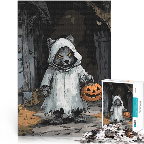 Teenager 1000 Teile Puzzle Geschenke zum Suchbegriff: Herausfordernde Spiele Wolf im Geisterkostüm Wanddekoration75x50cm Teenager 1000 Teile Puzzle Geschenke zum Suchbegriff: Herausfordernde Spiele Wolf im Geisterkostüm Wanddekoration75x50cm von QVKZLYFXN