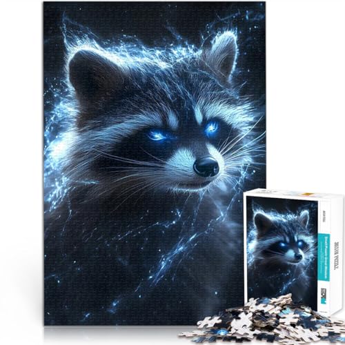 Teenager 1000 Teile Puzzle Spielzeug Lernspiele Stressabbau Waschbärblaue Wellenaura Die Liebe zwischen Paaren stärken75x50cm Teenager 1000 Teile Puzzle Spielzeug Lernspiele Stressabbau Waschbärblaue Wellenaura Die Liebe zwischen Paaren stärken75x50cm von QVKZLYFXN