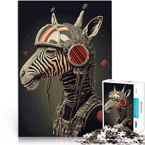Teenager 1000-teiliges Puzzle Anspruchsvoll, Aber lustig und humorvoll Zebra-Astronaut Einzigartige Geburtstags- und Geschenkideen50x70cm Teenager 1000-teiliges Puzzle Anspruchsvoll, Aber lustig und humorvoll Zebra-Astronaut Einzigartige Geburtstags- und Geschenkideen50x70cm von QVKZLYFXN
