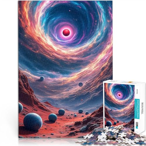 Teenager 1000-teiliges Puzzle Dekomprimierendes intellektuelles Lernspielzeug Kosmischer Wirbel Verbessern Sie das Gedächtnis38x26cm Teenager 1000-teiliges Puzzle Dekomprimierendes intellektuelles Lernspielzeug Kosmischer Wirbel Verbessern Sie das Gedächtnis38x26cm von QVKZLYFXN