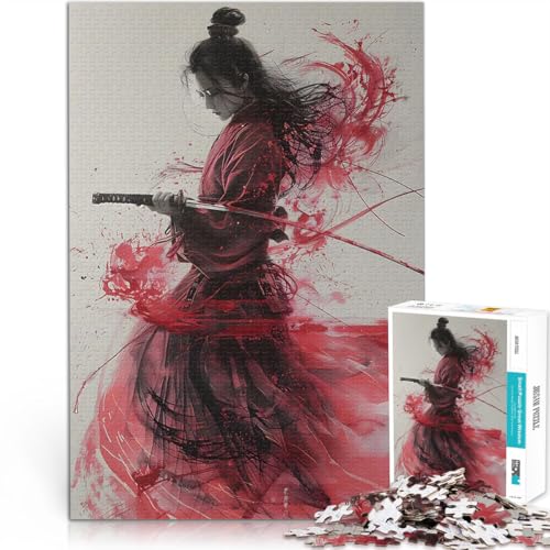 Teenager 1000-teiliges Puzzle Dekomprimierendes intellektuelles Lernspielzeug Ritter rot Vintage einzigartiges Herausforderungsspiel75x50cm Teenager 1000-teiliges Puzzle Dekomprimierendes intellektuelles Lernspielzeug Ritter rot Vintage einzigartiges Herausforderungsspiel75x50cm von QVKZLYFXN