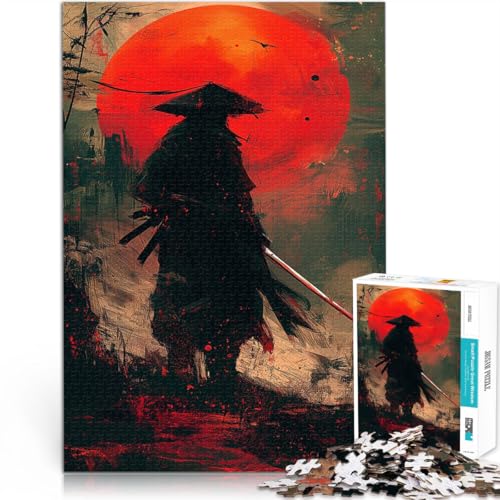 Teenager 1000-teiliges Puzzle Lernspiele DIY Spielzeug japanische Samurai-Kunst denn eignet ganze Familie50x70cm Teenager 1000-teiliges Puzzle Lernspiele DIY Spielzeug japanische Samurai-Kunst denn eignet ganze Familie50x70cm von QVKZLYFXN