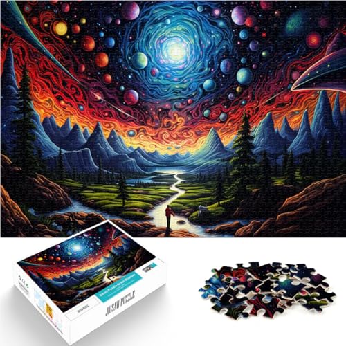Teenager 1000-teiliges Puzzle Spielspielzeug unbekannte Sternennacht Einzigartige Geburtstags- und Geschenkideen75x50cm Teenager 1000-teiliges Puzzle Spielspielzeug unbekannte Sternennacht Einzigartige Geburtstags- und Geschenkideen75x50cm von QVKZLYFXN