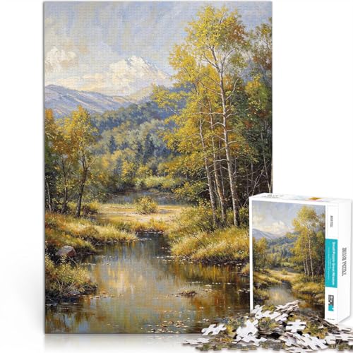 Teenager-Puzzle 1000 Teile Dekomprimierendes intellektuelles Lernspielzeug Bergreflexion Verbessern Sie das Gedächtnis38x26cm Teenager-Puzzle 1000 Teile Dekomprimierendes intellektuelles Lernspielzeug Bergreflexion Verbessern Sie das Gedächtnis38x26cm von QVKZLYFXN