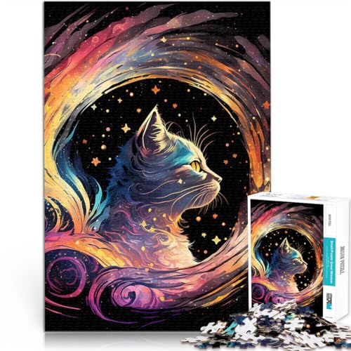 Teenager-Puzzle 1000 Teile Geschenke zum Suchbegriff: Herausfordernde Spiele Interstellare Kätzchen Geburtstagsgeschenk75x50cm Teenager-Puzzle 1000 Teile Geschenke zum Suchbegriff: Herausfordernde Spiele Interstellare Kätzchen Geburtstagsgeschenk75x50cm von QVKZLYFXN