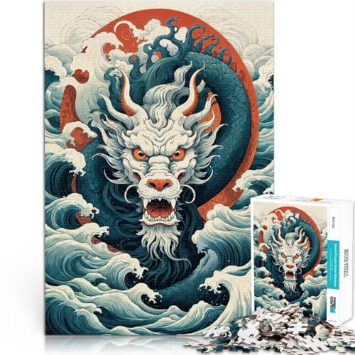 Teenager-Puzzle 1000 Teile Staycation: Zeit totschlagen Japan Drachenmeer Wellenwut Tolle Geschenke und Spielzeuge50x70cm Teenager-Puzzle 1000 Teile Staycation: Zeit totschlagen Japan Drachenmeer Wellenwut Tolle Geschenke und Spielzeuge50x70cm von QVKZLYFXN