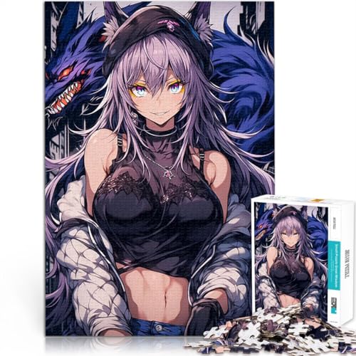 Teenager-Puzzle 1000 Teile Trainieren Sie Ihr Gehirn und Ihre Hände Anime City Girl mit Monster Die Liebe zwischen Paaren stärken50x70cm Teenager-Puzzle 1000 Teile Trainieren Sie Ihr Gehirn und Ihre Hände Anime City Girl mit Monster Die Liebe zwischen Paaren stärken50x70cm von QVKZLYFXN