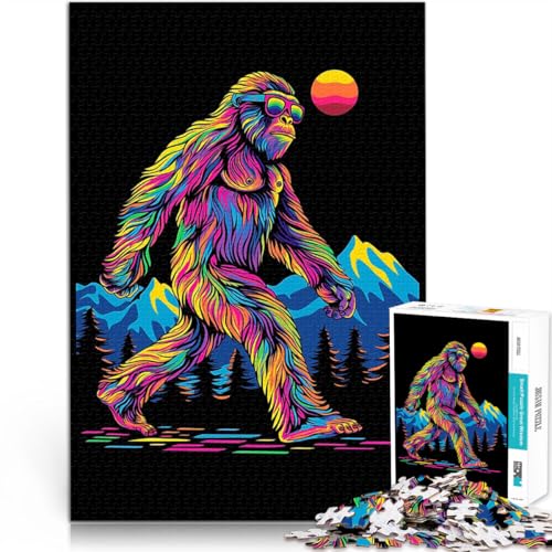 Teenager-Puzzle 1000 Teile Trainieren Sie Ihr Gehirn und Ihre Hände Bigfoot Sasquatch Yeti Geeignet für die Schreibtischdekoration75x50cm Teenager-Puzzle 1000 Teile Trainieren Sie Ihr Gehirn und Ihre Hände Bigfoot Sasquatch Yeti Geeignet für die Schreibtischdekoration75x50cm von QVKZLYFXN