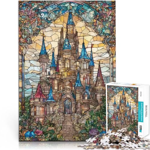 Teenager-Puzzle 1000 Teile Trainieren Sie Ihr Gehirn und Ihre Hände Buntglasschlösser Lernspiel für Geburtstag, Weihnachten38x26cm Teenager-Puzzle 1000 Teile Trainieren Sie Ihr Gehirn und Ihre Hände Buntglasschlösser Lernspiel für Geburtstag, Weihnachten38x26cm von QVKZLYFXN