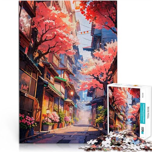 Teenager-Puzzle 1000 Teile Trainieren Sie Ihr Gehirn und Ihre Hände Kirschblütenstraße Lernspiel für Geburtstag, Weihnachten38x26cm Teenager-Puzzle 1000 Teile Trainieren Sie Ihr Gehirn und Ihre Hände Kirschblütenstraße Lernspiel für Geburtstag, Weihnachten38x26cm von QVKZLYFXN