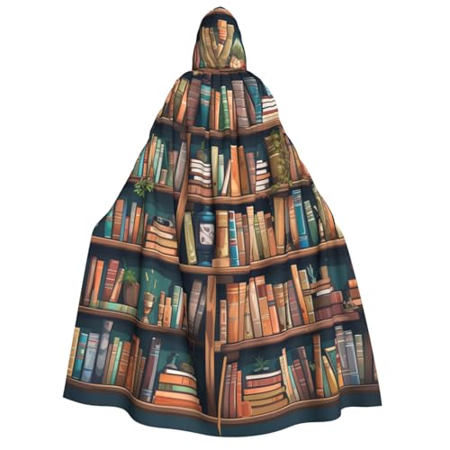 QVUEagriSJ Kapuzenumhang Halloween Kapuzenumhang Uni Halloween Umhang Cartoon Bücherregal Bücherwurm Kapuzenmantel Cosplay Kostüme QVUEagriSJ Kapuzenumhang Halloween Kapuzenumhang Uni Halloween Umhang Cartoon Bücherregal Bücherwurm Kapuzenmantel Cosplay Kostüme von QVUEagriSJ