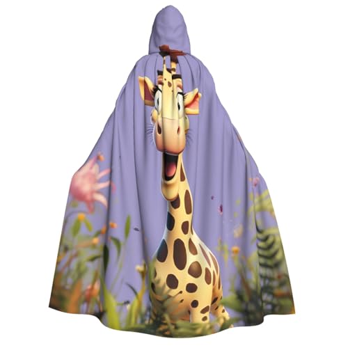 QVUEagriSJ Kapuzenumhang Halloween Kapuzenumhang Uni Halloween Umhang Happy Giraffe Kapuzenmantel Cosplay Kostüme QVUEagriSJ Kapuzenumhang Halloween Kapuzenumhang Uni Halloween Umhang Happy Giraffe Kapuzenmantel Cosplay Kostüme von QVUEagriSJ