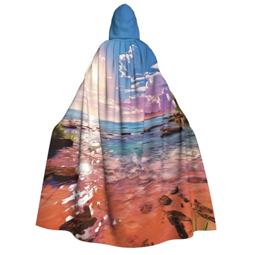 QVUEagriSJ Kapuzenumhang für Halloween, Uni, Halloween-Umhang, Sommer, Strand mit Palmen, Kapuzenmantel, Cosplay-Kostüme QVUEagriSJ Kapuzenumhang für Halloween, Uni, Halloween-Umhang, Sommer, Strand mit Palmen, Kapuzenmantel, Cosplay-Kostüme von QVUEagriSJ