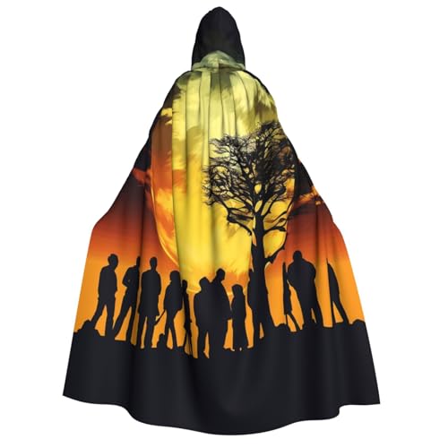 QVUEagriSJ Kapuzenumhang für Halloween, Uni, Halloween-Umhang, Weltfriedens-Silhouette, Cosplay-Kostüme QVUEagriSJ Kapuzenumhang für Halloween, Uni, Halloween-Umhang, Weltfriedens-Silhouette, Cosplay-Kostüme von QVUEagriSJ