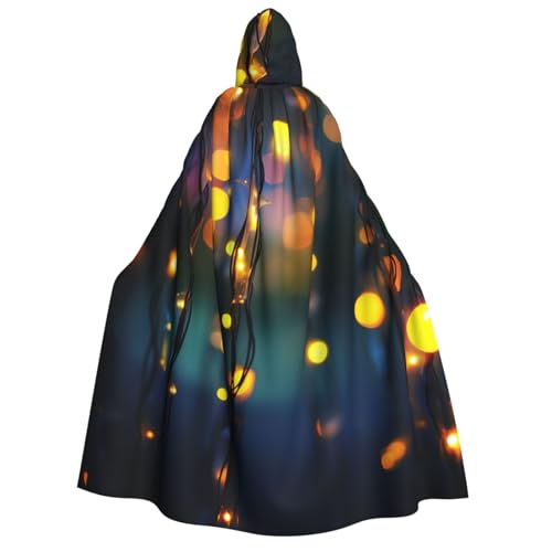 QVUEagriSJ Kapuzenumhang für Halloween, Uni, Halloween-Umhang, farbige Lichter, Kapuzenmantel, Cosplay-Kostüme QVUEagriSJ Kapuzenumhang für Halloween, Uni, Halloween-Umhang, farbige Lichter, Kapuzenmantel, Cosplay-Kostüme von QVUEagriSJ