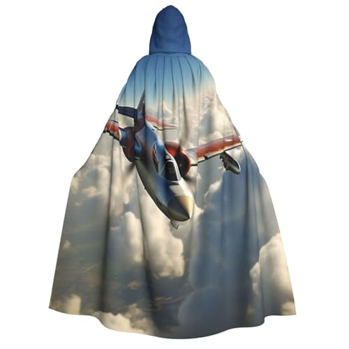 QVUEagriSJ Kapuzenumhang für Halloween, Uni, Halloween-Umhang, fliegendes Flugzeug, Kapuzenmantel, Cosplay-Kostüme QVUEagriSJ Kapuzenumhang für Halloween, Uni, Halloween-Umhang, fliegendes Flugzeug, Kapuzenmantel, Cosplay-Kostüme von QVUEagriSJ