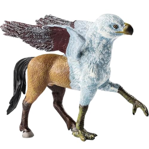 QWEPU Adler Pferd Geflügelte Besti Action-Figur, Dekorative Ornamente, Kinder Ornaments (13 x 6.2 x 9 cm) von QWEPU