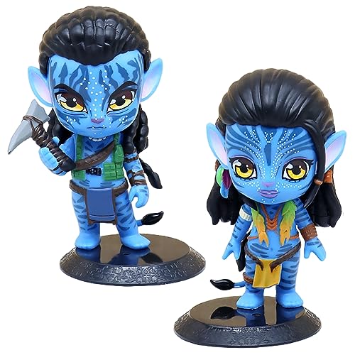 QWEPU 2Pcs AVA-Tar Figuren, AVA-Tar Mini Figuren Set AVA-Tar Mini Figuren Kuchen Dekoration PVC Action Figur Modell Kleines Karikatur Figuren Set Ideal für Sammlungen von Filmfans QWEPU 2Pcs AVA-Tar Figuren, AVA-Tar Mini Figuren Set AVA-Tar Mini Figuren Kuchen Dekoration PVC Action Figur Modell Kleines Karikatur Figuren Set Ideal für Sammlungen von Filmfans von QWEPU