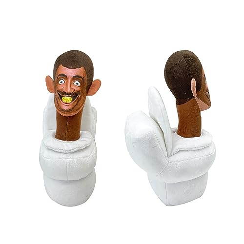 QWEPU Skibid Toilet Plush,Skibidi Toilet Spielzeug,28CM Weiche Spielzeugpuppe Kissen,für Kuscheln Jungen Mädchen Kinder Geburtstag Geschenk Weihnachten Geburtstagsgeschenk von QWEPU