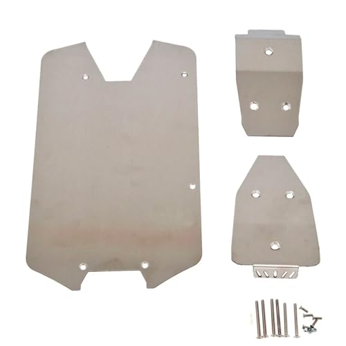 Für Arrma 1/10 Für Granite Für Senton Für Big Für Rock Für Vorteks Für Typhon RC-Tuningteile Metallchassispanzerung Gleitschutzplatte Modifizierte Teile RC Ersatzteile von QWHTYO