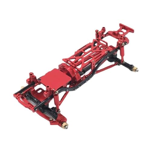 Für Axial 1/24 Für SCX24 90081 RC Teile Metall Upgrade Modifizierten Rahmen Upgrades Teile Ersatz Zubehör RC Ersatzteile(Red) von QWHTYO