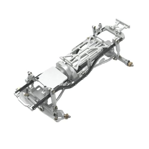Für Axial 1/24 Für SCX24 90081 RC Teile Metall Upgrade Modifizierten Rahmen Upgrades Teile Ersatz Zubehör RC Ersatzteile(White) von QWHTYO