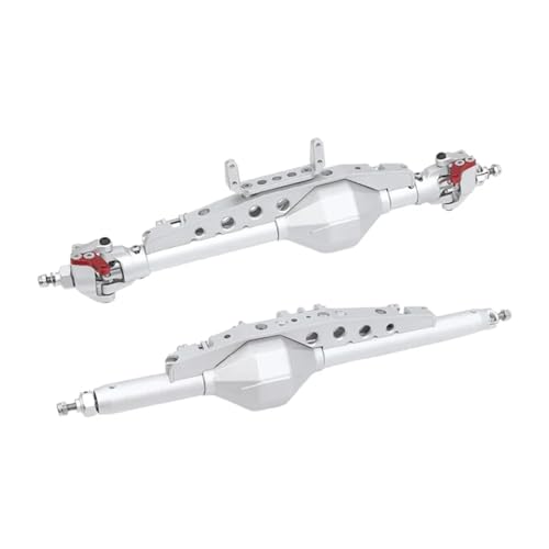 Für Axial Für Capra Für Crawler 1/10 RC Upgrade Teil Vorne Hinterachse RC Teil Protector Rc Vorne Hinterachse Upgrade Teile RC Ersatzteile(White) von QWHTYO