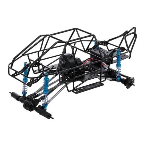 Für Axial Für SCX10 II 90046 90047 1/10 RC Teile Crawler Klettern Auto DIY 313mm RC Auto Rahmen Radstand Chassis Rahmen Mit Tries RC Ersatzteile(Color2) von QWHTYO