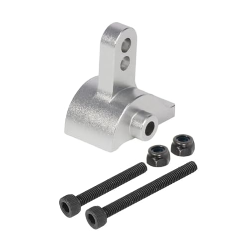 Für Axial Für SCX10 III AR45 AR45P Aluminium Achse Link Riser Anti-Squat Montieren Portal Achse Für LCG Für Chassis Comp Baut RC Ersatzteile(White) von QWHTYO