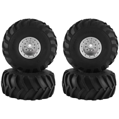 Für Axial Für SCX24 AX24 Für FMS FCX24 4 Stücke 68X32mm 1,0 Metallfelge Gummireifen Reifen 1/24 RC Ersatzteile RC Ersatzteile(Multi-Colored 2) von QWHTYO