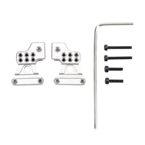 Für Axial Für SCX24 AXI90081 AXI00001 AXI00002 1/24 RC Aluminium Hinten Shock Tower Vibration Reduktion Upgrade Teile RC Ersatzteile(White) von QWHTYO