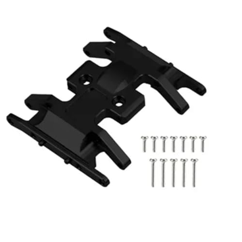 Für Axial Für SCX24 AXI90081 AXI00001 AXI00002 1/24 RC Crawler Metall Getriebe Montieren Basis Übertragung Halter Skid Platte Upgrade Teile RC Ersatzteile(Black) von QWHTYO