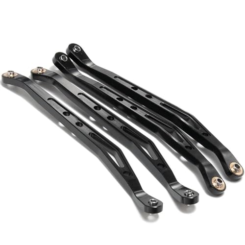 Für Axial Für Wraith 90018 1/10 RC Crawler Autoteile Aluminium Obere Und Untere Aufhängungsverbindungsstange Modifizierte Teile RC Ersatzteile(Black,Upper Link Rod) von QWHTYO