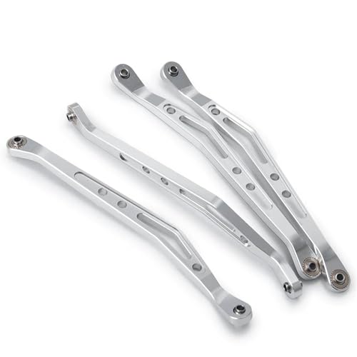 Für Axial Für Wraith 90018 1/10 RC Crawler Autoteile Aluminium Obere Und Untere Aufhängungsverbindungsstange Modifizierte Teile RC Ersatzteile(White,Upper Link Rod) von QWHTYO