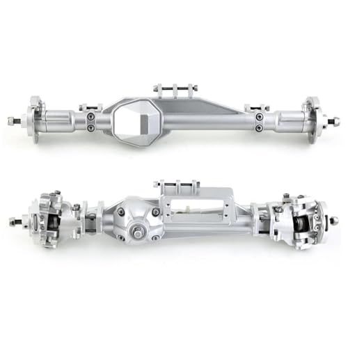 Für Axial RBX10 Für Ryft 1/10 RC Crawler Auto Upgrade Teile Zubehör RC Crawler Auto Metall Vorder- Und Hinterachse Modifizierte Teile RC Ersatzteile(Color3,1 Set) von QWHTYO