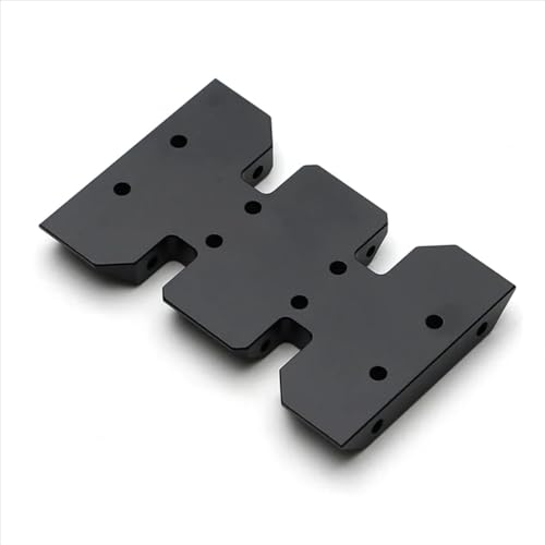 Für Axial SCX10 Für Lower Für 1/10 RC Crawler LCG Untere Mitte Der Metall Übersetzung Skid Plate Upgrades Teile Accessary RC Ersatzteile von QWHTYO