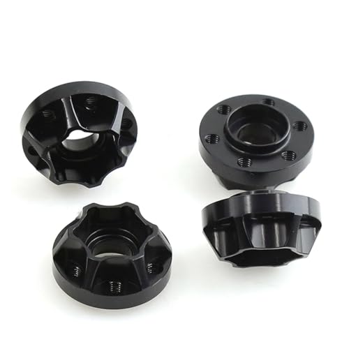 Für Axial SCX10 Für Traxxas TRX4 D90 YK4082 1/10 RC Crawler Auto 1,9 2,2 4PCS Metall 12Mm Rad Hex Hub Felge RC Ersatzteile von QWHTYO