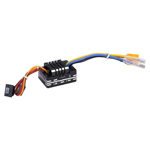 Für Axial Scx10 Trx4 Für Capra Für MST Für Lcg 1/10 RC Für Crawler Wasserdicht 80A Gebürstet ESC Elektronische Geschwindigkeit Controller 6,5 V/5A BEC RC Ersatzteile(Black) von QWHTYO
