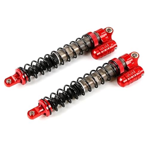 Für HPI Für Rofun Für BAHA Für KM Für Rovan Für Baja 5T 5B 5Sc 1/5 RC-Tuningteile 8MM Stoßdämpfer Vorne Modifizierte Teile RC Ersatzteile(Red) von QWHTYO